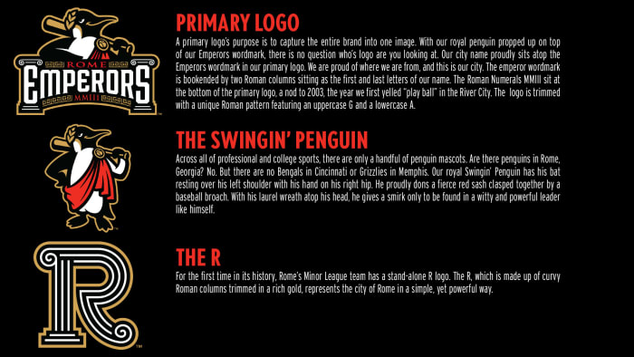 Rome Emperors branding